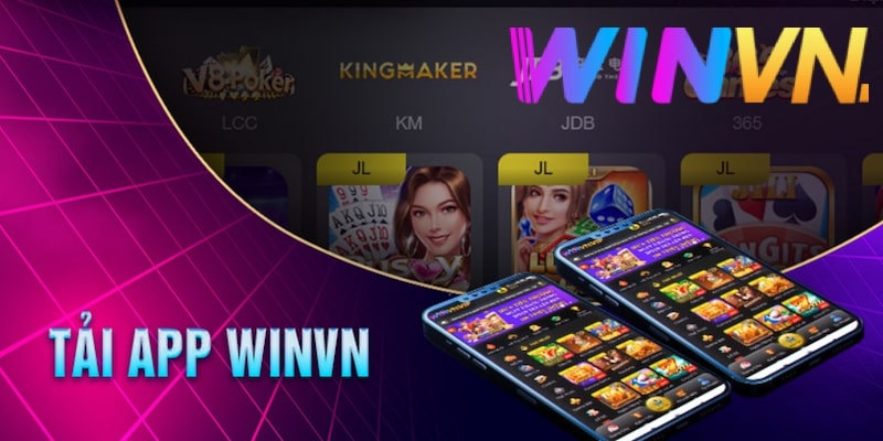 Cài đặt sau khi tải app Winvn